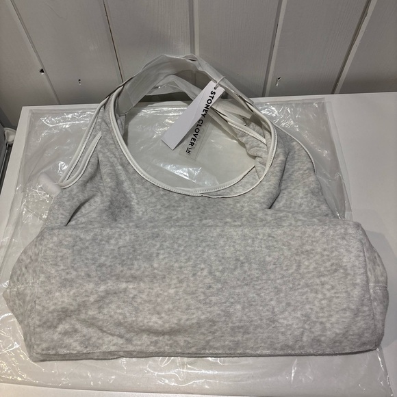 Stoney Clover Lane Slouchy Summer Tote - Heather Storm Terry